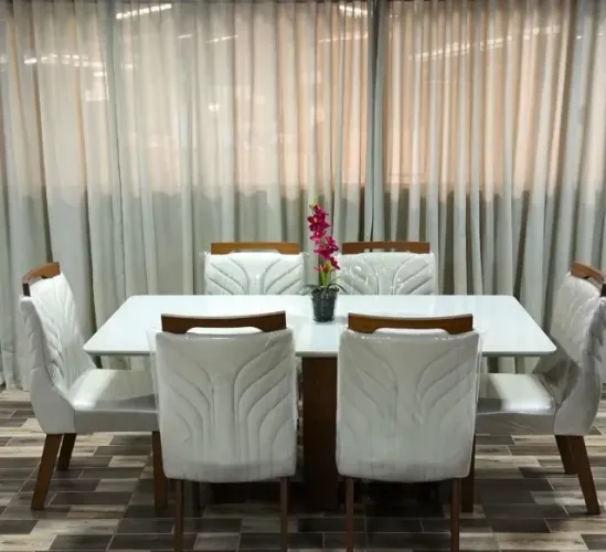 Jogo de mesa 6 cadeiras Marys (novo)