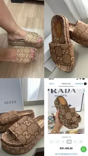 Plataforma Gucci - premium
