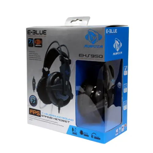 Headset Auroza FPS Vibration 7.1 Surround EHS950 Novo lacrado