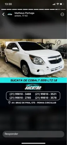Sucata de Cobalt 