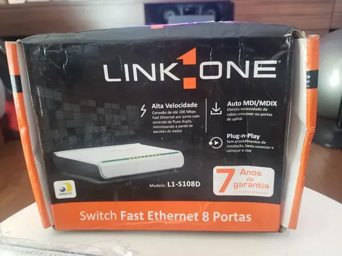 Switch link 1 one 8 portas