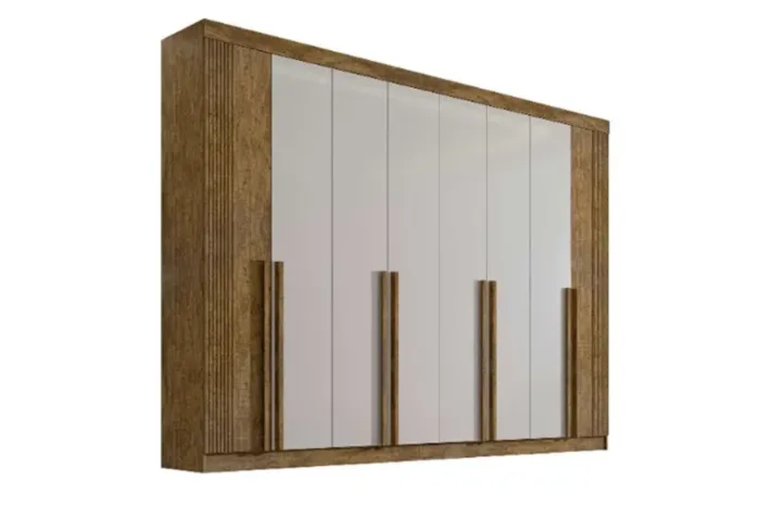 quarto roupeiro guarda roupas casal 100% mdf