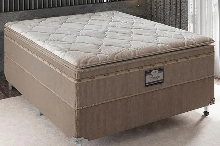 COLCHÃO E CAIXA SUPER TECNOLOGIA MOLAS LFK CONFIRA!!! TR42