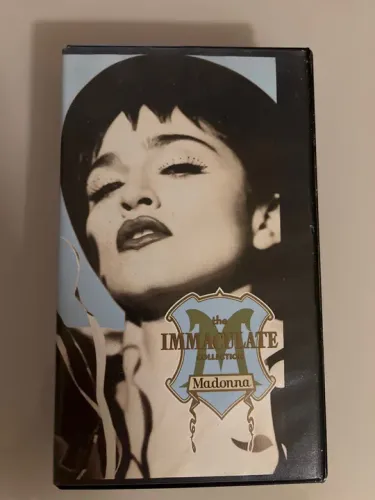 Fita VHS - Imaculate Collection Madonna Warner Music Brasil