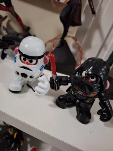 Bonecos Star Wars - Darth Vader e Stormtrooper