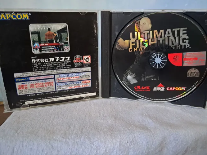 Jogo Dreamcast Ultimate Fighting Champi original japonês onship