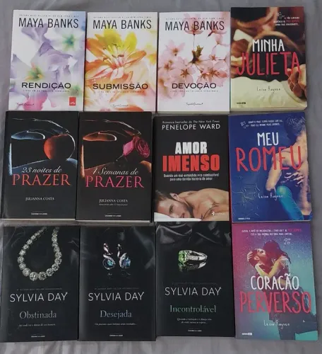 Livros de Romance - Diversos Autores