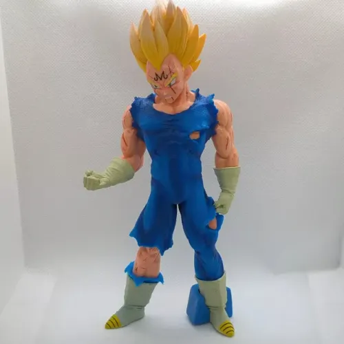 Action Figure do Majin Vegeta Super Saiyajin 2 - Dragon Ball Z - Figura de Ação Boneco