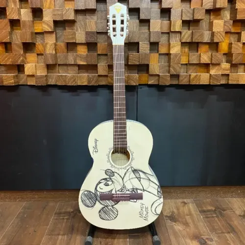Violão Phx Kids Disney Mickey Mouse Mgr-1 Nylon 02 - Usado!
