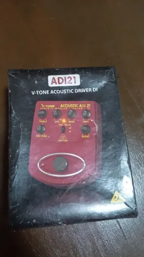 pedal v-tronic acústico drive behringer 