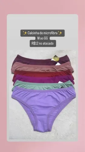 Calcinha de Microfibra 