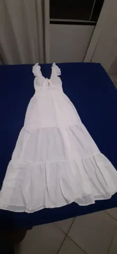 VESTIDO LONGO BRANCO P