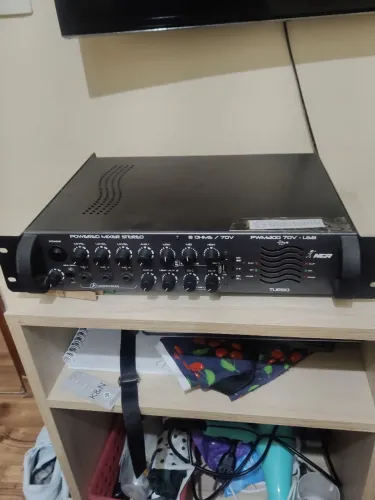 Amplificador Mixer Stereo PWM-300 70V - USB