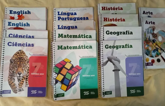 Livros Didáticos Mackenzie 7º Ano - Completo!
