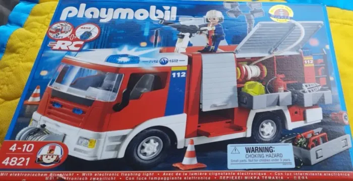 Playmobil 4821 Caminhão de Bombeiros