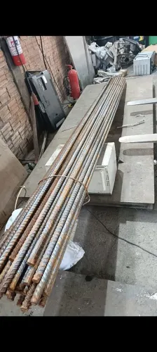 Ferro fundação de obra  de 25 mm = 1 polegada valor por metro 