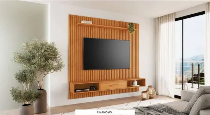 Painel para TV com design moderno entrega e montagem grátis para Anápolis