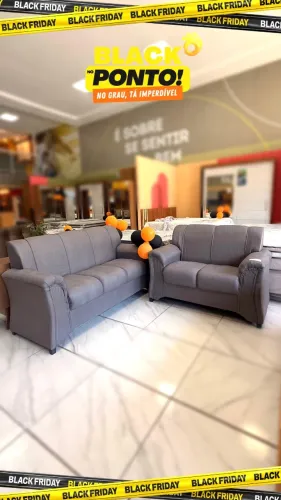 Black Friday / sofá 2 e 3 lugares duas peças / promoção / entrega 