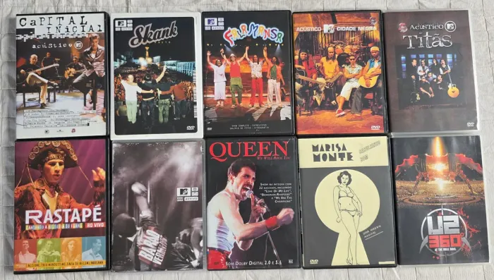 DVD e CD diversos