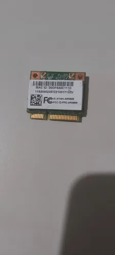 Placa wireless notebook