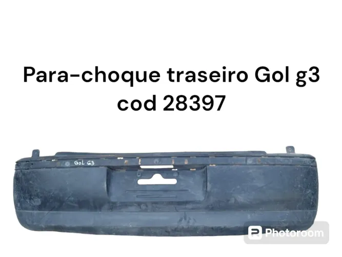 Para-choque Traseiro Gol G3