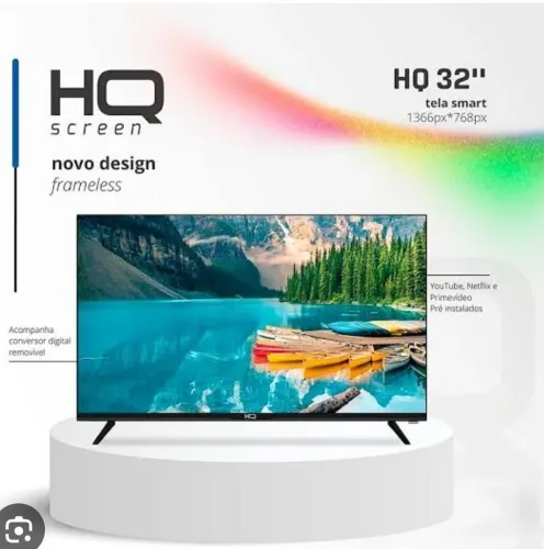 SMART TV HQ 32 POLEGADAS C/ANDROID 