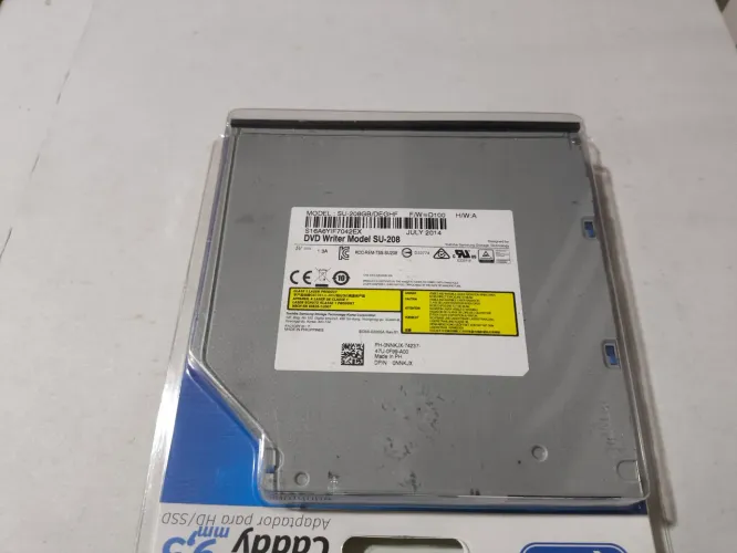 DRIVER LEITOR/GRAVADOR DE CD/DVD NOTEBOOK. MODELO SU-208