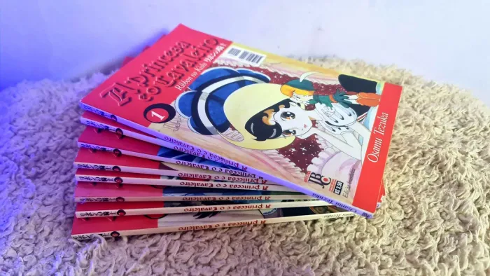 Coleção Mangá Ribbon No Kishi - A Princesa e o Cavaleiro (Vol. 1 ao 8 Completa)