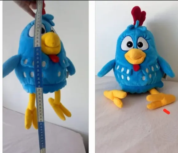 Pelúcia Galinha Pintadinha Azul - 35cm