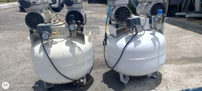 Compressor de Ar odontológico 50lts- 2 unidades