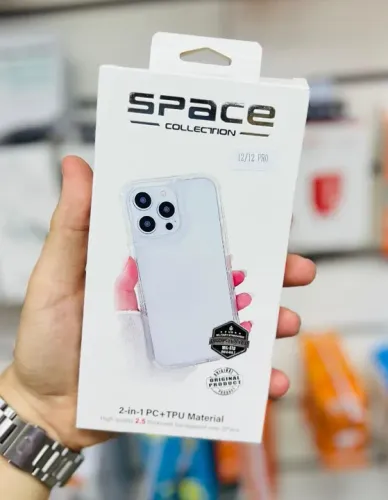 Capa Iphone 12 e 12 Pro Space Transparente 