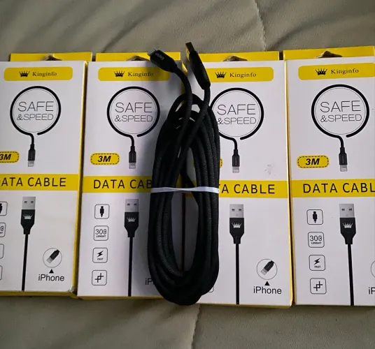 Cabo USB 3 metros para iPhone