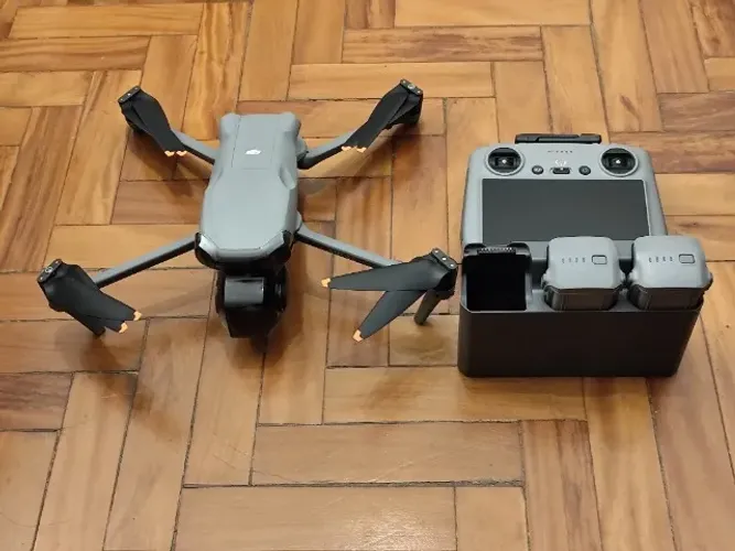 Drone dji mavic air 3s combo flymore seminovo impecável