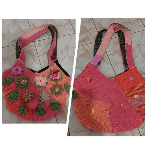 Bolsa Crochê