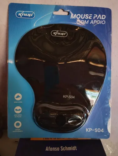Mousepad com apoio de punho - Ergonômico 