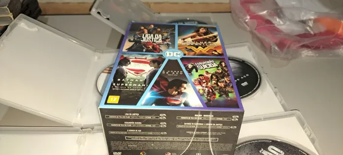 Box set 5 filmes dvd DC 100,00