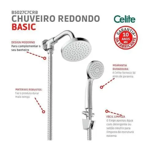 Chuveiro Celite Basic Ducha