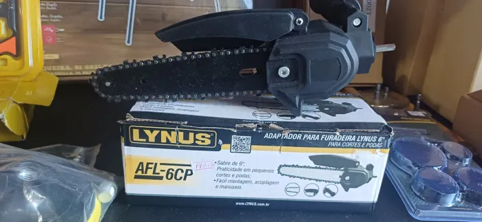 Adaptador para Furadeira Lynus 6" Cortes e Podas