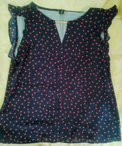 blusa feminina em poá Cortella