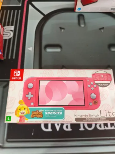 Nintendo switch lite animal crossing 