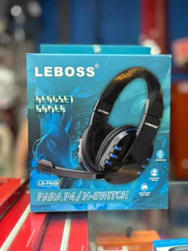 Headset Gamer LEBOSS para PS4/N-Switch