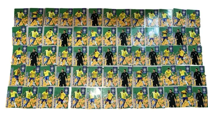Lote Com 65 Cards Seleção Brasileira 2010 Promocional Vivo Copa Do Mundo 2010
