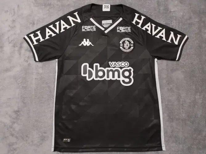 Camisa Oficial Vasco Kappa 2021, #23 (Bruno Gomes), JOGO, tamanho P (49x69cm). Impecável!