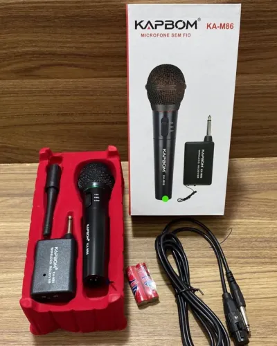 Microfone Sem Fio Para Karaokê Palestra Original
