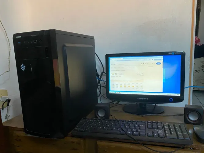 Pc Gamer Pichau 8g Ssd 226 tela Samsung
