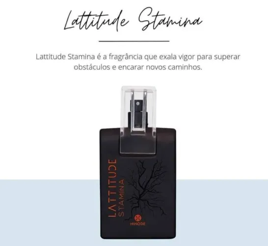 Perfume Lattitude Stamina - 100ml - lacrado
