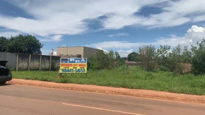 Terreno com 2 lotes - 500m² .