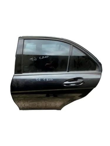 Porta Traseria Esquerda Mercedes Benz C200 2008 Sem Acessórios 