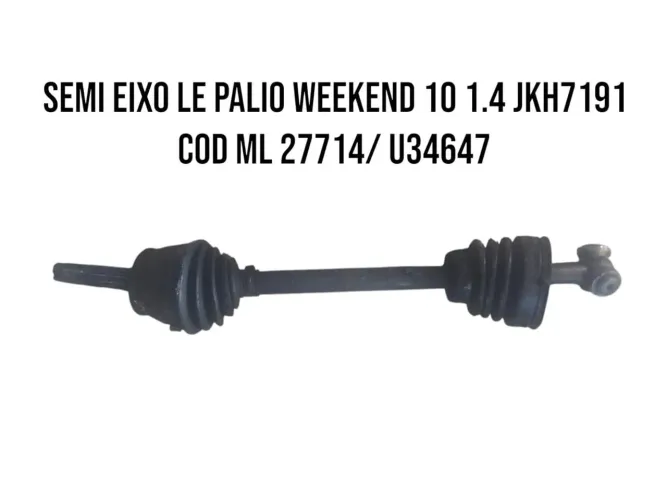 Semi Eixo Palio Weekend 1.4 10 JKH7191