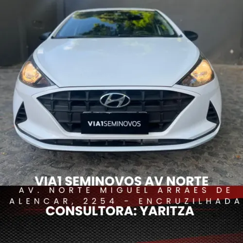  HB20 Sense 1.0 2021 - Com Cautelar Aprovada! Em Preparação! 81 99495.4885 Yari